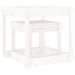 2 Sand Tables in White and Solid Wood Pine - Little and Giant Explorers vidaXL