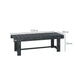 2 Seater Garden Wooden Bench in Grey - Little and Giant Explorers Outsunny