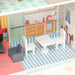 2 Storey Dolls House with 13 Pieces of Furniture and Balcony - Little and Giant Explorers AIYAPLAY