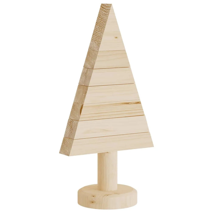 2 Wooden Christmas Trees for Decoration in Solid Wood Pine - Little and Giant Explorers vidaXL