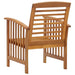 2 Wooden Garden Chairs in Solid Acacia Wood - Little and Giant Explorers vidaXL