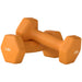 2 x 1.5kg Hexagonal Dumbbells Weights Set in Orange - Little and Giant Explorers SPORTNOW