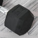 2 x 20kg Rubber Hex Dumbbell Portable Hand Weights - Little and Giant Explorers HOMCOM