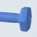 2 x 2kg Hexagonal Dumbbells Weights Set in Blue - Little and Giant Explorers SPORTNOW