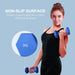 2 x 2kg Hexagonal Dumbbells Weights Set in Blue - Little and Giant Explorers SPORTNOW