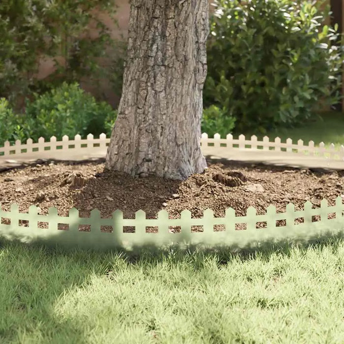 20-Piece Metal Lawn Edging - Modern Silver Design | Stainless Steel Garden Border Set VIDAXL - Little and Giant Explorers