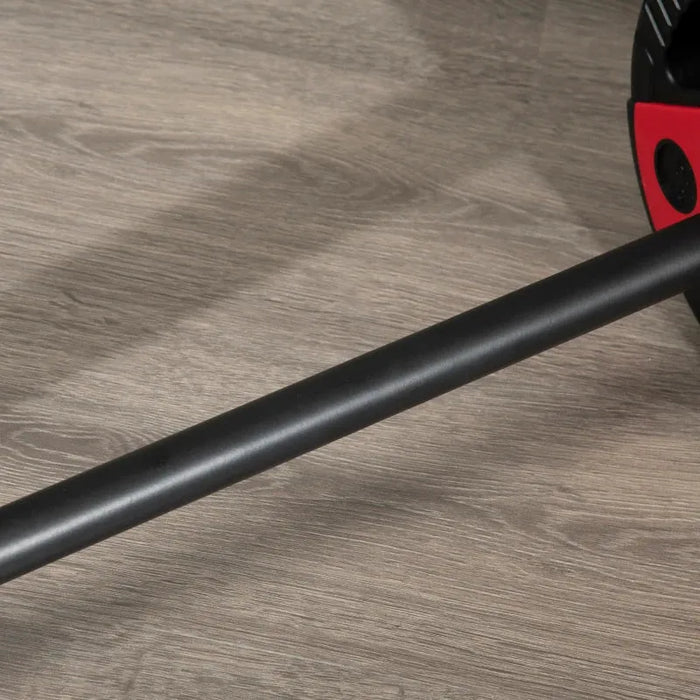 20kg Adjustable Barbell Weight Set – Red | PU Coated Plates with Non-Slip Barbell SPORTNOW - Little and Giant Explorers SPORTNOW