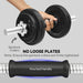 20kg Adjustable Dumbbell and Barbell Set | 2-in-1 Steel Weight Training Kit with Spinlocks SPORTNOW - Little and Giant Explorers SPORTNOW