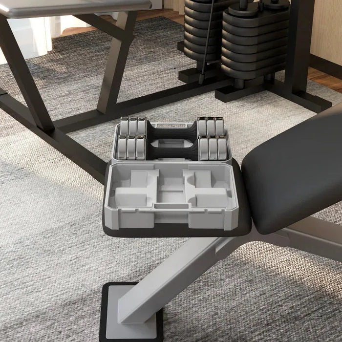 20kg Adjustable Dumbbell Set with Storage Box | Pair of Hand Weights SPORTNOW - Little and Giant Explorers SPORTNOW