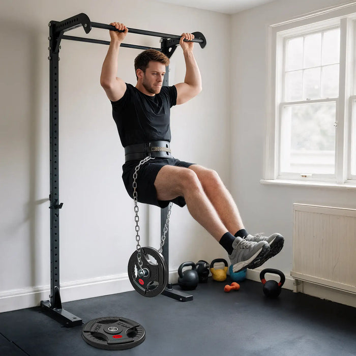 20kg Olympic Weight Plate – Triple-Grip Design | Steel Core with PVC Coating SPORTNOW - Little and Giant Explorers