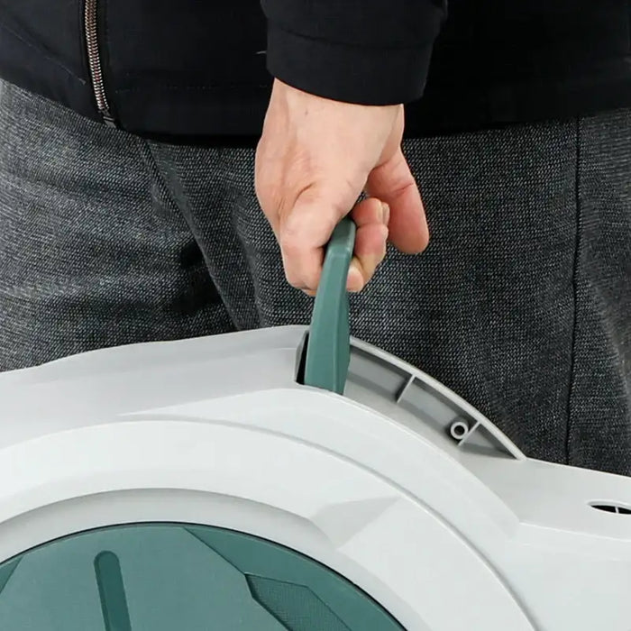 20m Retractable Garden Hose Reel – Wall Mounted or Portable | 7 Spray Patterns OUTSUNNY - Little and Giant Explorers Outsunny