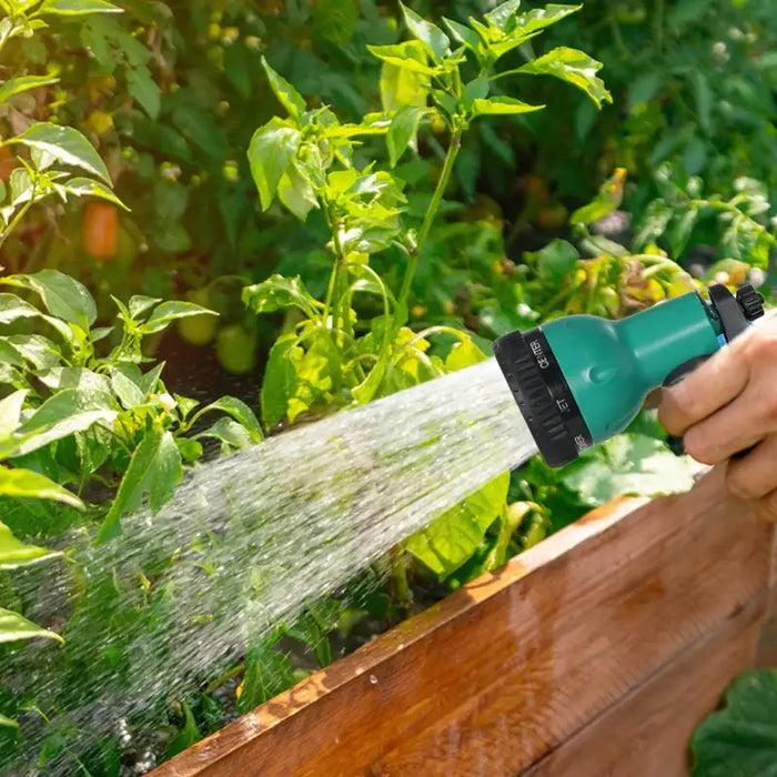 20m Retractable Garden Hose Reel – Wall Mounted or Portable | 7 Spray Patterns OUTSUNNY - Little and Giant Explorers Outsunny