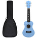 Soprano Ukulele Set with Bag for Kids in Baby Blue 21" - Little and Giant Explorers vidaXL