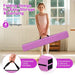 Foldable Balance Beam Pink | High-Density EVA Foam with Machine-Washable Cover - Little and Giant Explorers Costway