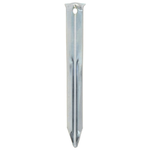 24 Galvanised Steel Tent Pegs - 17cm - Ø20mm - Little and Giant Explorers vidaXL