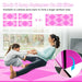 240cm Foldable Gymnastics Mat - Pink and Purple | 5cm EPE Foam COSTWAY - Little and Giant Explorers Costway