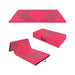 240cm Foldable Gymnastics Mat - Purple and Rose | 5cm EPE Foam COSTWAY - Little and Giant Explorers Costway