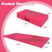 240cm Foldable Gymnastics Mat - Purple and Rose | 5cm EPE Foam COSTWAY - Little and Giant Explorers Costway