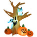 240cm Large Halloween Scary Lighting Inflatable Tree - Little and Giant Explorers HOMCOM