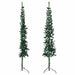 240cm Slim Artificial Half Christmas Tree with Stand - Green | Space-Saving Design VIDAXL - Little and Giant Explorers vidaXL