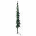 240cm Slim Artificial Half Christmas Tree with Stand - Green | Space-Saving Design VIDAXL - Little and Giant Explorers vidaXL
