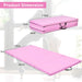 Gymnastics Mat Pink | Professional Training Design with Hook Loop Fasteners - Little and Giant Explorers Costway