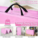 Gymnastics Mat Pink | Professional Training Design with Hook Loop Fasteners - Little and Giant Explorers Costway