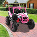24V 2-Seater Kids Ride-On UTV – Pink | 4WD/2WD Switch - 4 × 100W Motors COSTWAY - Little and Giant Explorers Costway