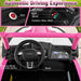 24V 2-Seater Kids Ride-On UTV – Pink | 4WD/2WD Switch - 4 × 100W Motors COSTWAY - Little and Giant Explorers Costway