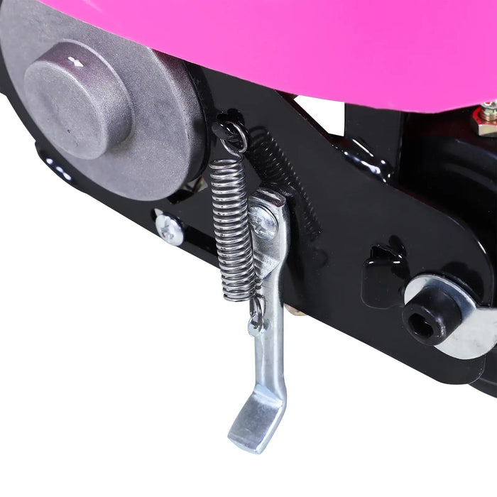 24V Electric Scooter for Kids | Foldable Design with Adjustable Seat (Pink Edition) - Little and Giant Explorers HOMCOM