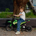 24V Kids Electric Dirt Bike – Green | 250W Motor, Three Speed Settings and Suspension AIYAPLAY - Little and Giant Explorers AIYAPLAY