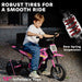 24V Kids Electric Dirt Bike – Pink | 250W Motor, Three Speed Settings and Suspension AIYAPLAY - Little and Giant Explorers AIYAPLAY