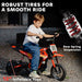 24V Kids Electric Dirt Bike – Red | 250W Motor, Three Speed Settings and Suspension AIYAPLAY - Little and Giant Explorers AIYAPLAY
