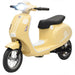 24V Kids Electric Motorbike – Beige | Three Speed Modes 6–16km/h - LED Lights AIYAPLAY - Little and Giant Explorers AIYAPLAY