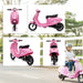 24V Kids Electric Motorbike – Pink | Three Speed Modes 6–16km/h - LED Lights AIYAPLAY - Little and Giant Explorers AIYAPLAY