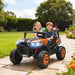 24V Kids Electric Ride-On Truck – Orange | Remote Control, Music and Headlights AIYAPLAY - Little and Giant Explorers AIYAPLAY
