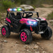 24V Kids Electric Ride-On Truck – Pink | Remote Control, Music and Headlights AIYAPLAY - Little and Giant Explorers AIYAPLAY