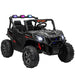 24V Kids Ride-On UTV Black | Premium 2-Seater Adventure - Little and Giant Explorers AIYAPLAY