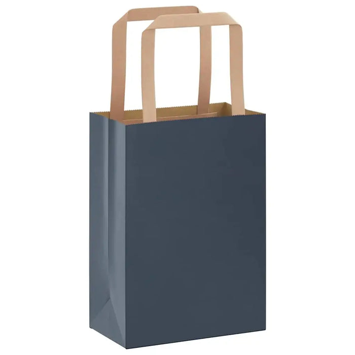 250 Pack Kraft Paper Bags - Blue | 15x8x21cm - 100g/m² Recyclable Gift VIDAXL - Little and Giant Explorers vidaXL