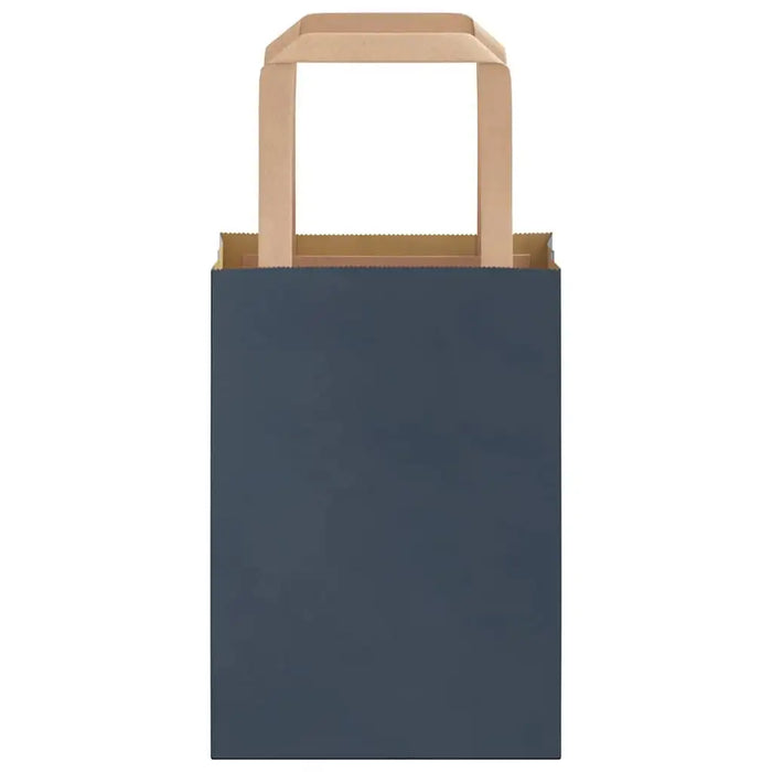 250 Pack Kraft Paper Bags - Blue | 15x8x21cm - 100g/m² Recyclable Gift VIDAXL - Little and Giant Explorers vidaXL