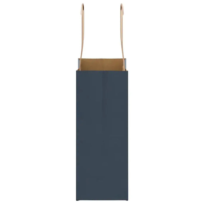 250 Pack Kraft Paper Bags - Blue | 15x8x21cm - 100g/m² Recyclable Gift VIDAXL - Little and Giant Explorers vidaXL