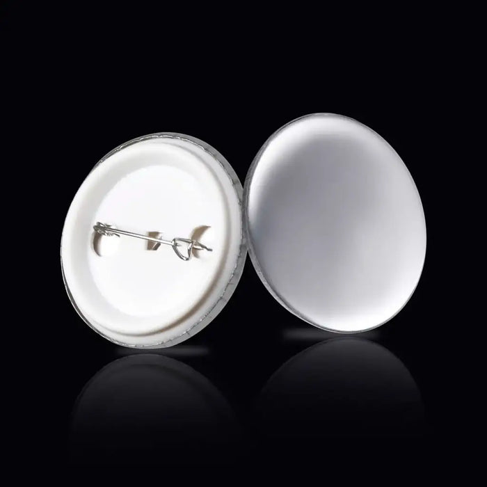 25mm Button Parts for Pinback Badges – 500 Sets | Metal Front and Plastic Back VIDAXL - Little and Giant Explorers vidaXL