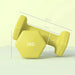 2x1kg Hex Dumbbell Set – Yellow | Anti-Roll Design with Non-Slip Handles SPORTNOW - Little and Giant Explorers SPORTNOW