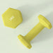2x1kg Hex Dumbbell Set – Yellow | Anti-Roll Design with Non-Slip Handles SPORTNOW - Little and Giant Explorers SPORTNOW