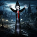 3.1m Halloween Inflatable Grim Reaper – LED Light-Up Decoration | Blower and Anchors OUTSUNNY - Little and Giant Explorers Outsunny