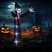 3.1m Halloween Inflatable Grim Reaper – LED Light-Up Decoration | Blower and Anchors OUTSUNNY - Little and Giant Explorers Outsunny