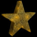 3 Christmas Decoration Stars in Gold Mesh and LEDs - Little and Giant Explorers vidaXL