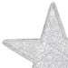 3 Christmas Decoration Stars in Silver Mesh and LEDs - Little and Giant Explorers vidaXL