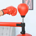3-in-1 Boxing Training Centre – Red | Freestanding Punch Bag - Speed Ball and Gloves HOMCOM - Little and Giant Explorers HOMCOM