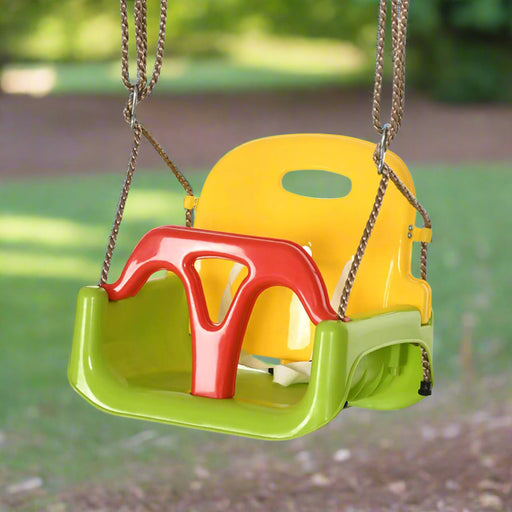 3-in-1 Detachable Kids Swing Seat with Safety Belt - Little and Giant Explorers Outsunny